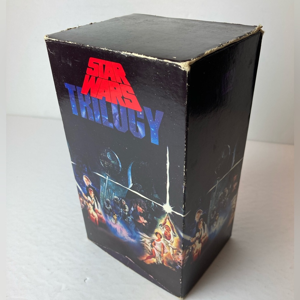 Star Wars Trilogy CBS/FOX Original Theatrical Release VHS HI-FI 3-Tape Set 1990